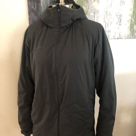 MAMMUT Chamuera SO Thermo Hooded Jacket Graphite Gray - Picture 2 of 11